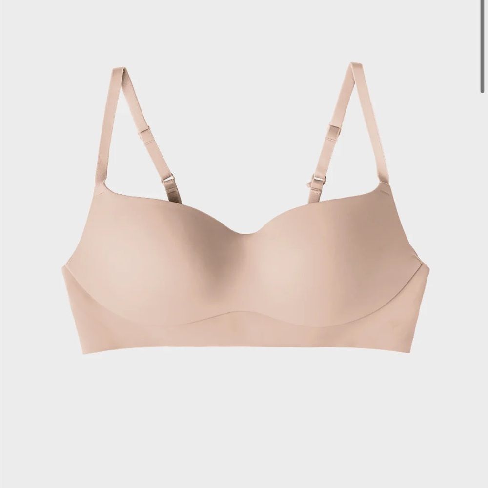 Seamless Nude T-Shirt Bra - Smooth Light Beige Support
